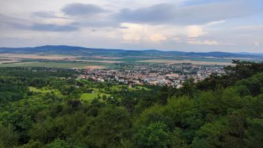 37 Sátoraljaújhely a Szár-hegyi libegőről